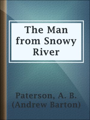 cover image of The Man from Snowy River